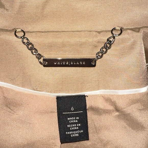 White House Black Market Jacket Tan - Picture 6 of 7